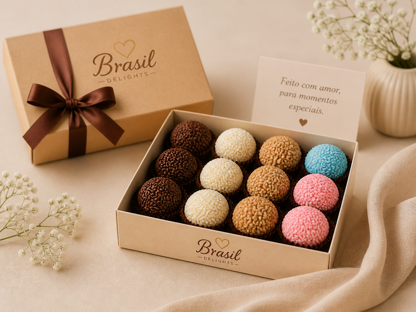 Brigadeiro gift box